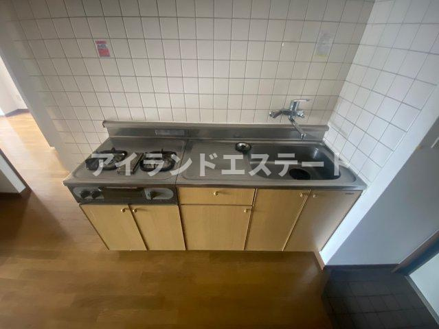 YMO弦巻　南向き　角部屋　オートロック　のキッチン