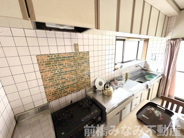 【中古平屋】玉村町下新田　３DK＋Sのキッチン|キッチンでお料理をお楽しみください