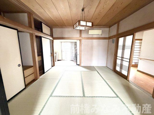 【中古平屋】玉村町下新田　３DK＋Sの和室|和室ならではの温かな和の空間で寛ぎの時間を過ごせます