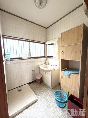 【中古平屋】玉村町下新田　３DK＋Sの独立洗面台|独立洗面化粧台が付いています