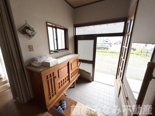 【中古平屋】玉村町下新田　３DK＋Sの玄関|きれいな玄関です