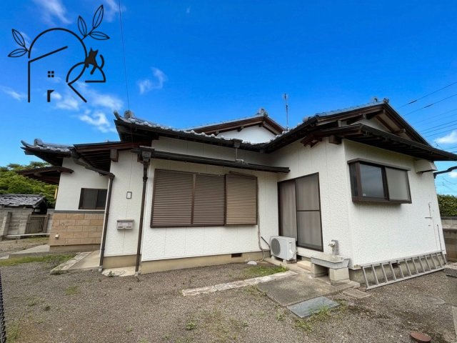 【中古平屋】玉村町下新田　３DK＋Sの外観|落ち着いた色合いの外観です