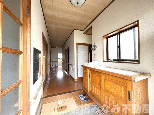 【中古平屋】玉村町下新田　３DK＋Sの玄関|収納もある玄関です