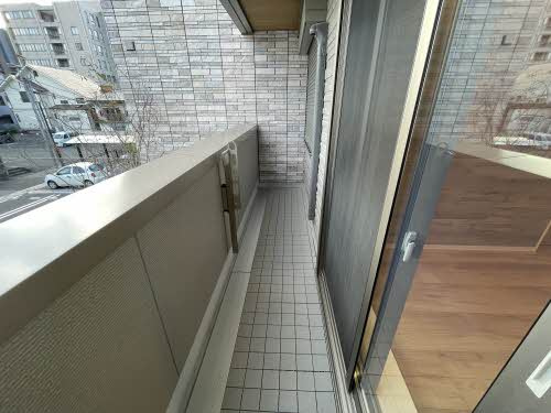 熊本市中央区北千反畑町の賃貸マンションのバルコニー