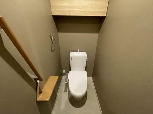 熊本市中央区北千反畑町の賃貸マンションのトイレ