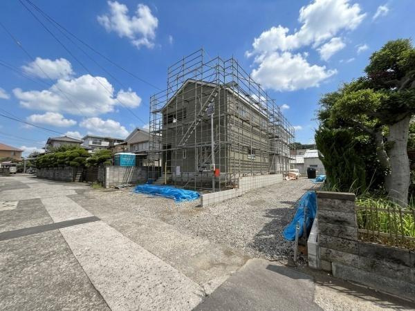 古国府第3-2号棟の前面道路含む現地写真|前面道路含む現地(2026年6月撮影)