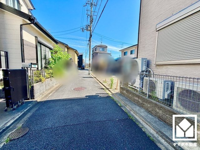 伏見区深草野手町の前面道路含む現地写真