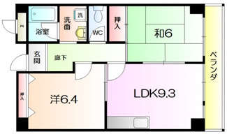 【間取り】 | ラビッツコート文珠