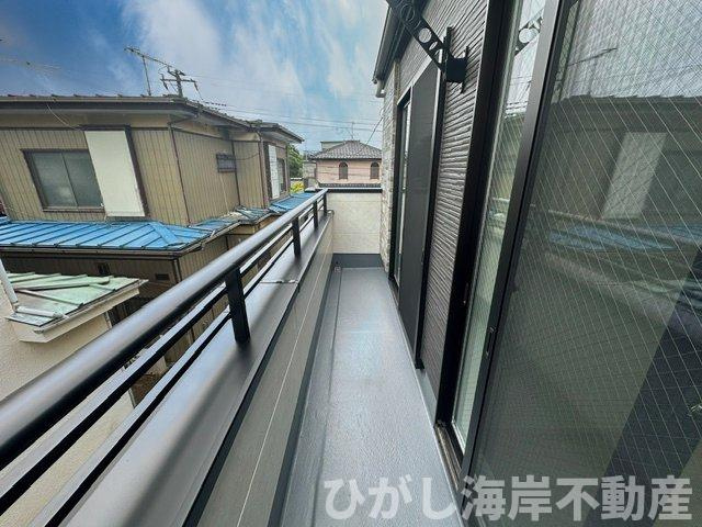 茅ヶ崎市柳島２丁目　新築戸建　全２棟のバルコニー|バルコニー