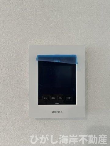 茅ヶ崎市柳島２丁目　新築戸建　全２棟のセキュリティ|TVモニター付きインターフォン