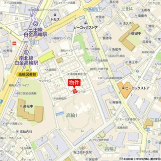 【地図】 | COMPOSITE高輪