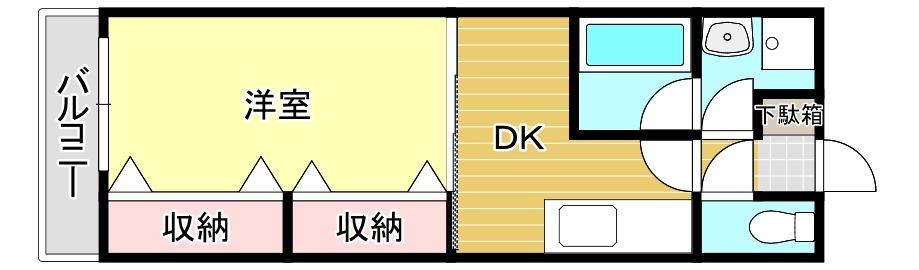 ブライトリー和白の間取り