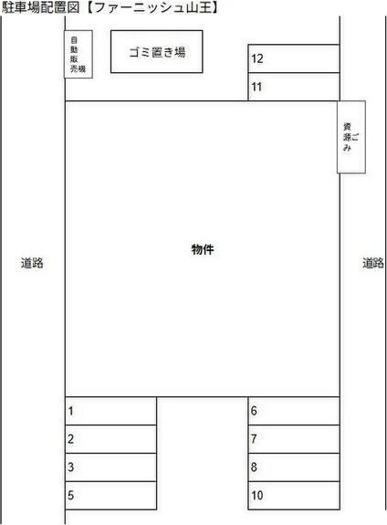 ファーニッシュ山王の区画図