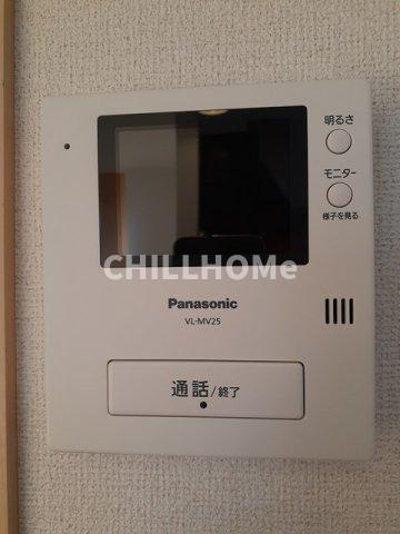 プロムナードＢのセキュリティ|当社、チルホームのHPもご覧ください(^^)/物件情報多数♪