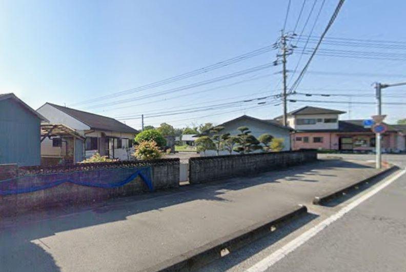 都城市上水流町の売地の外観