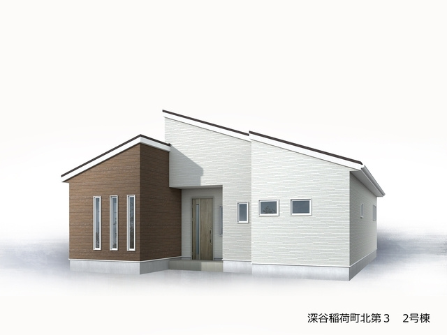 リーブルガーデン．S　深谷稲荷町北第３　の完成予想図|２号棟完成予想図