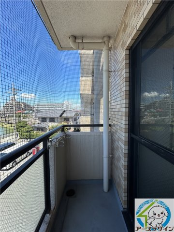 パラドール魚住Ⅱのバルコニー|※類似部屋
