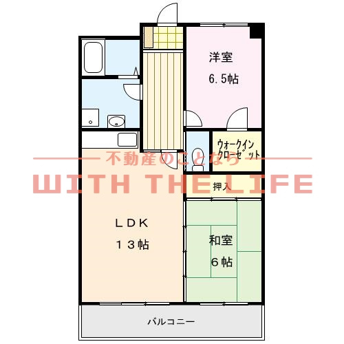 アメニティハイツ杏栄館【10,00円キャッシュバック対象物件】の間取り