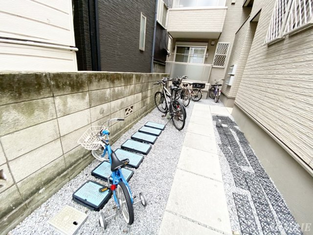 グレイスヒガシオクのその他共用部分|駐輪場です☆