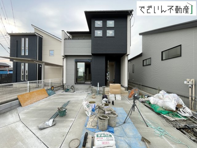 【外観】 | blooming garden久喜市栗原　新築住宅 | ≪1号棟≫
現地(2026年7月撮影)