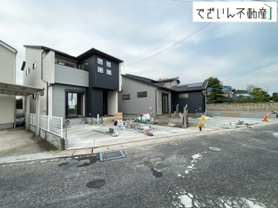 【外観】 | blooming garden久喜市栗原　新築住宅 | ≪1号棟≫
現地(2026年7月撮影)