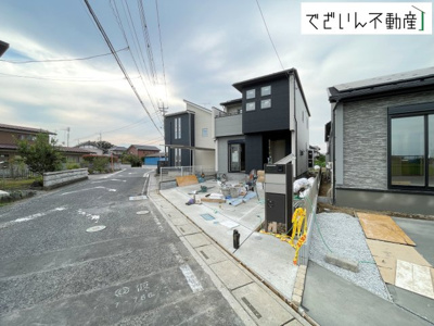 【前面道路含む現地写真】 | blooming garden久喜市栗原　新築住宅 | ≪1号棟≫
現地(2026年7月撮影)