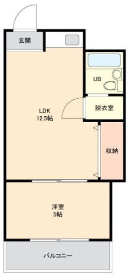 【間取り】 | 大京ビルマンション新大阪 | 南向き・オーナーチェンジ物件