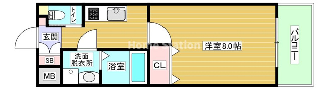 【間取り】 | レジデンス塚本クラージュ
