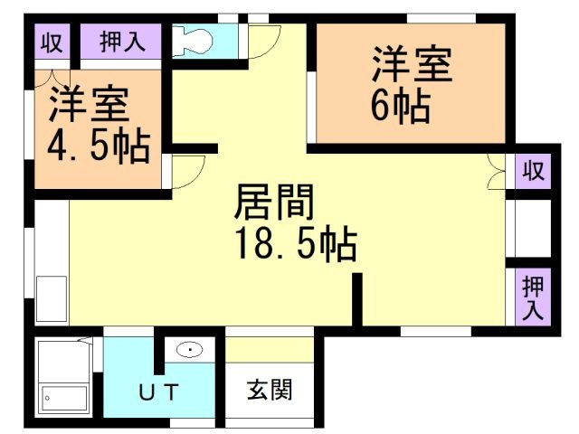 白老郡白老町字北吉原の一戸建て
