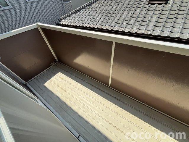 空木館のバルコニー