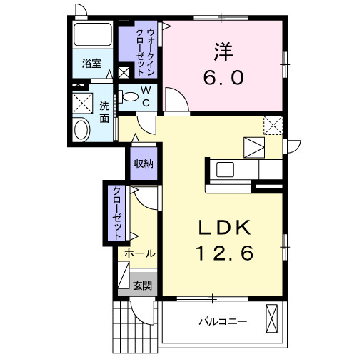 アンティームの間取り