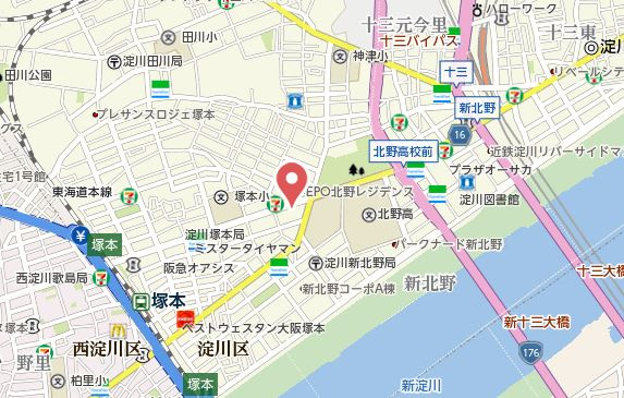 【地図】 | エスリード新北野