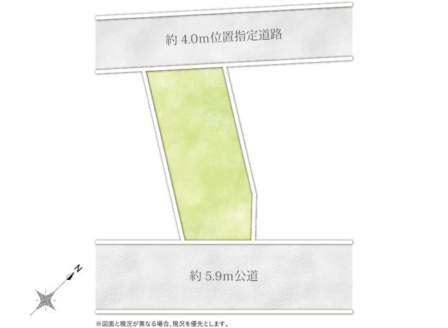 【区画図】 | 志木市本町2丁目　中古一戸建住宅　(丸井志木店) | 【区画図】
区画整理地内のため、美しい街並みです。