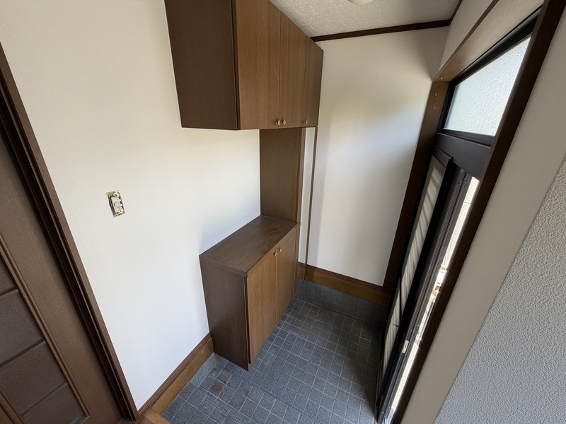 上池田3丁目戸建の玄関