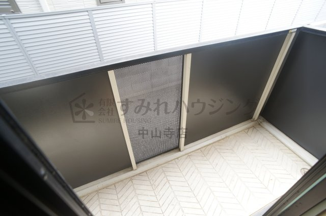 セジュールSHOのバルコニー