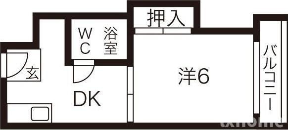 パールハイツ春日の間取り