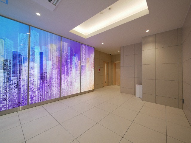 プライマル南森町パークビューのロビー