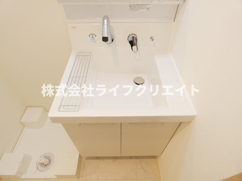 THE HOUSE Nishi Hachiojiの洗面所