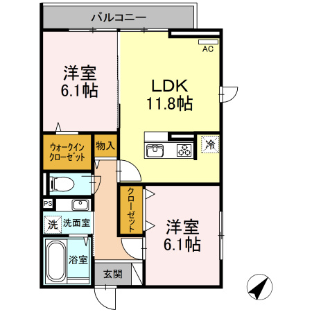 【間取り】 | カーサグラナーテ