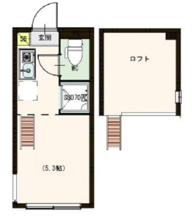 【間取り】 | ソレイユ南長崎