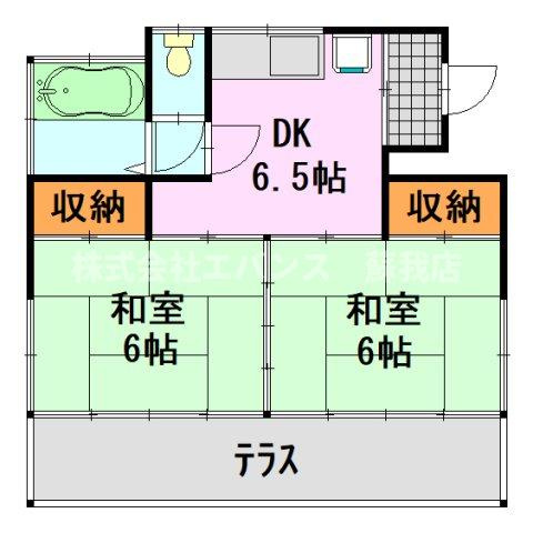 【間取り】 | 出口荘