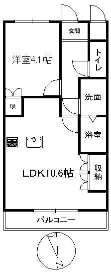 クアトロセゾンの間取り