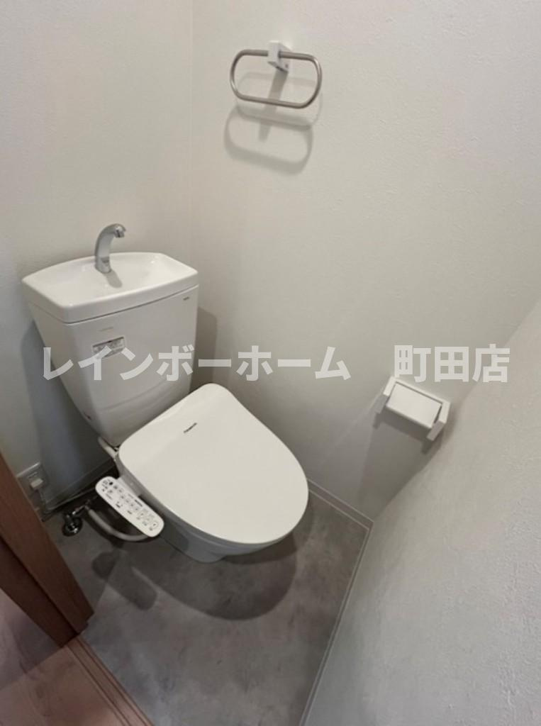 クレスタ鴨居※初期費用分割後払いサービス利用可能物件のトイレ