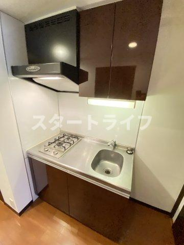 大阪市淀川区西中島６丁目の賃貸マンションのキッチン