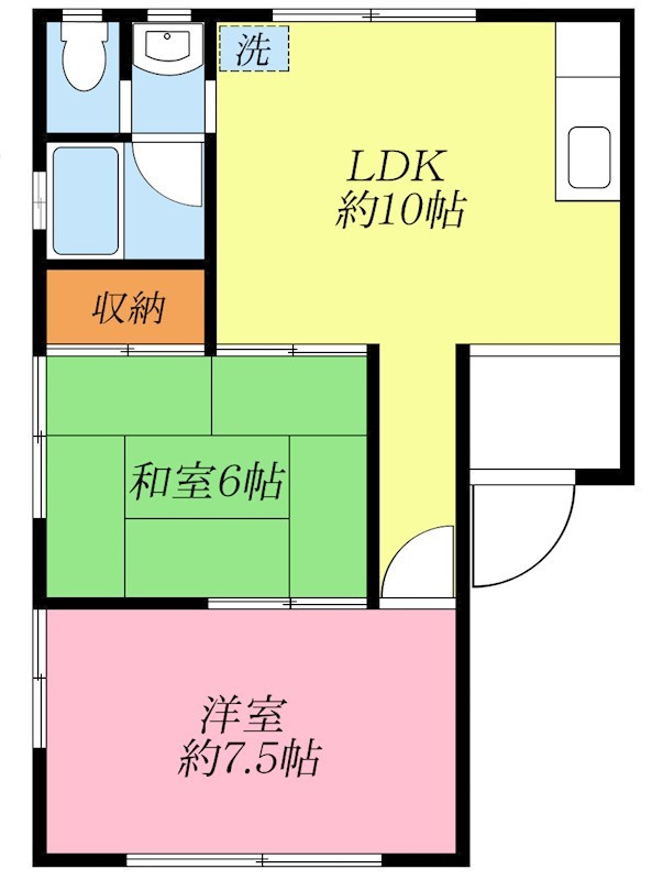 ☆間取り2LDK☆