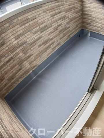 ウェルリッチ善通寺　Ⅲのバルコニー