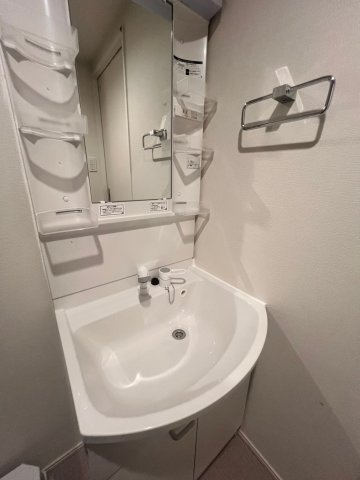ハーモニーテラス稲荷台の洗面所