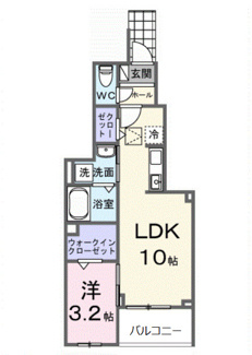 【間取り】 | ピースフルⅢ
