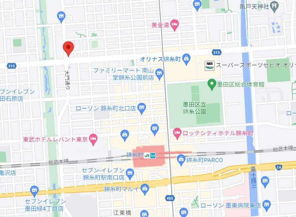 プラセールの地図