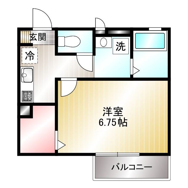 アンフラーゼの間取り